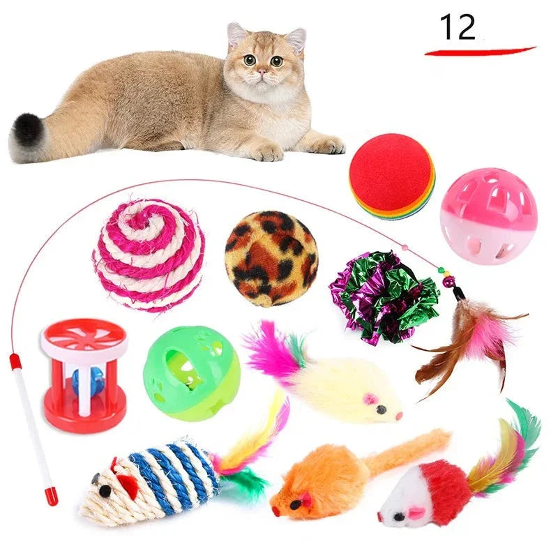 Kit de Brinquedos para Gatos