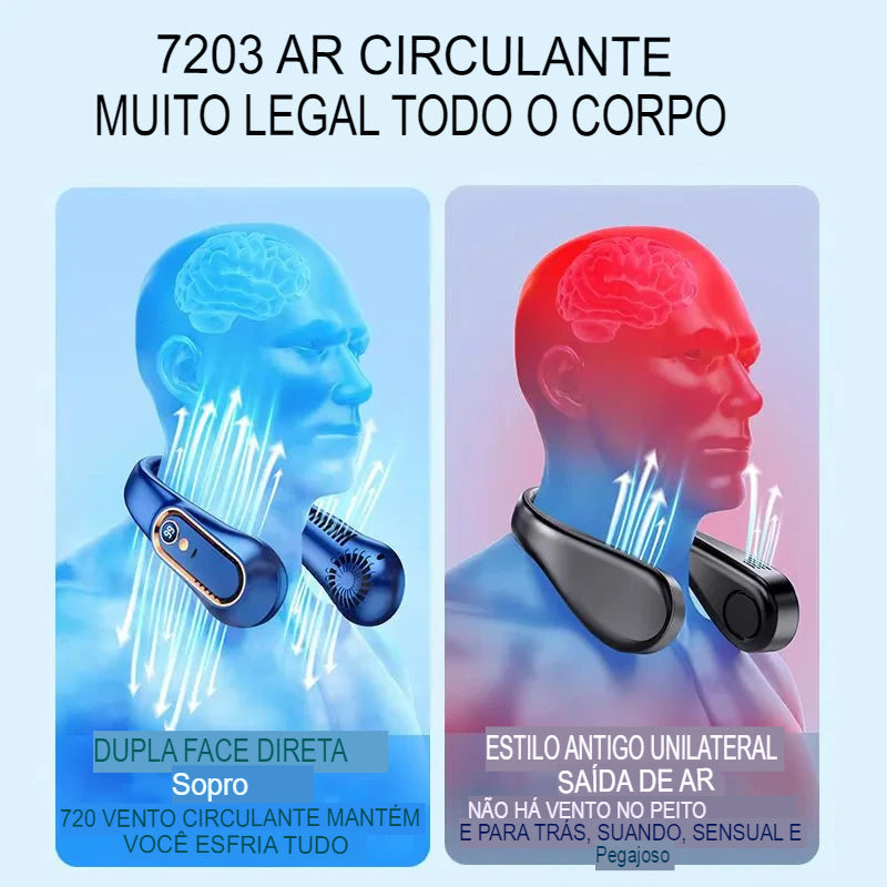 Ventilador De Pescoço Portátil