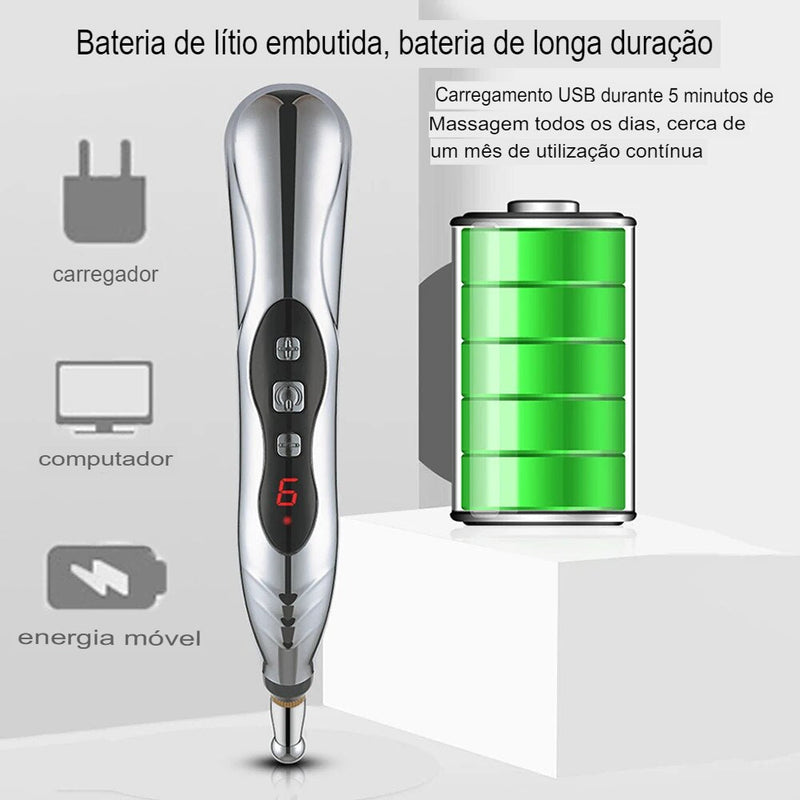 Caneta De Acupuntura Eletromagnética Alivio Das Dores