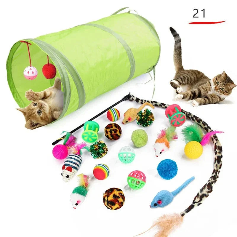 Kit de Brinquedos para Gatos