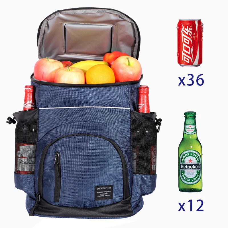 Mochila Termica 33L Cerveja Praia Resistente Impermeável